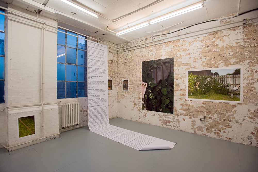Jan McCullough, Home Instruction Manual, installation view, courtesy Seen Fifteen Gallery, 2016
