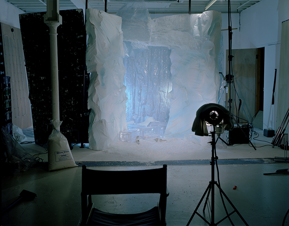 Jo Broughton, Ice Cave, from the series Empty Porn Sets, 2001-2010, courtesy the artist